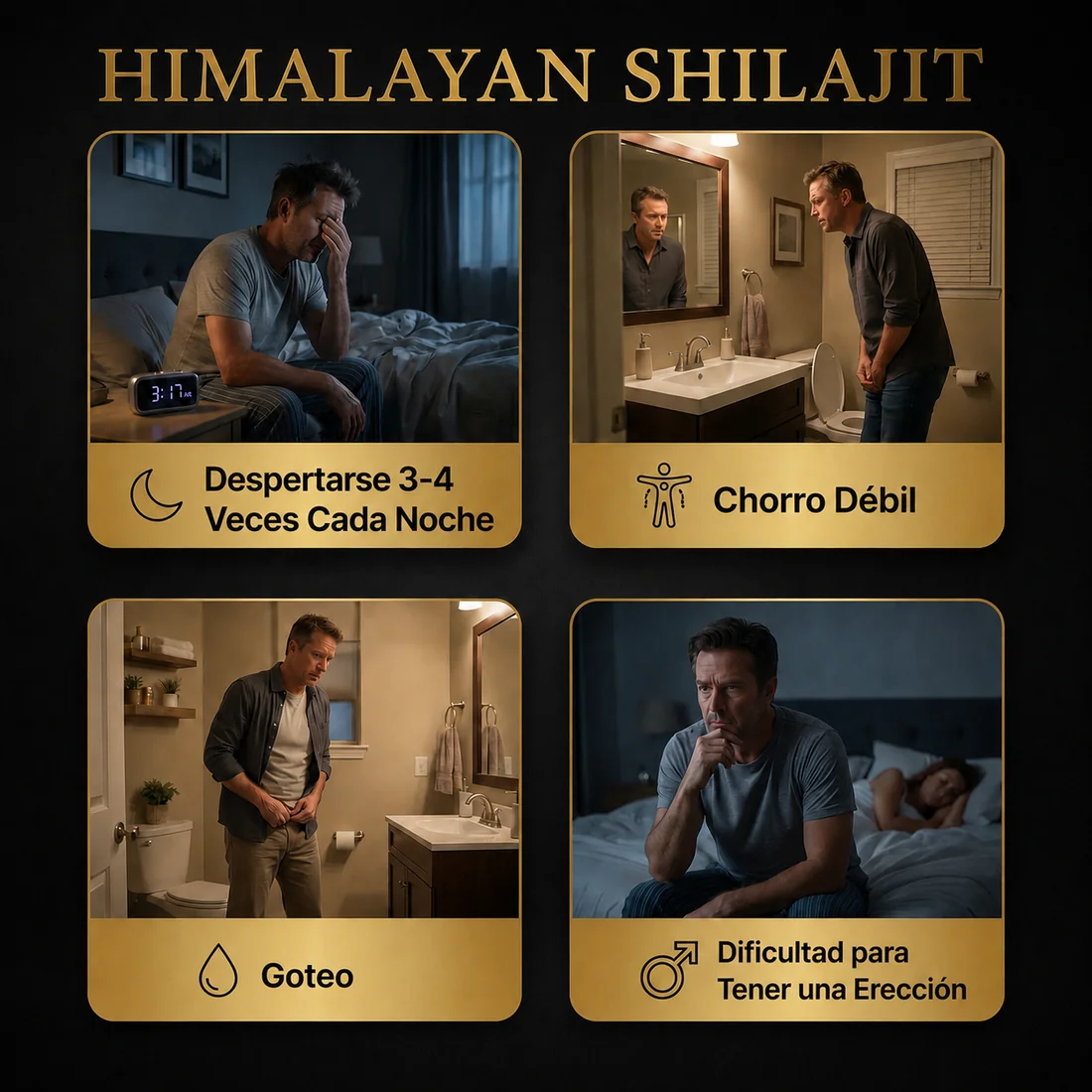 Man with shilajit benefits